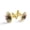 Color 3, variant on Men's Classic Stainless Steel, Purple Skull Flower Print Cufflinks Business Wedding Shirts, Golden