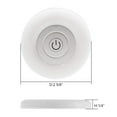 thumbnail image 5 of Facon 12Volts 3'' Dimmable RV Puck Light LED Ceiling Dome Light, with Touch Dimmer Switch, LED Closet Light Under Cabinet Light for RV Motorhome Camper Caravan Marine, 12V DC RV Interior Light, 5 of 7