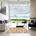 thumbnail image 7 of Ahgly Company Machine Washable Indoor Rectangle Transitional Bronze Brown Area Rugs, 6' x 9', 7 of 7