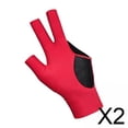 thumbnail image 1 of Guantes de billar,Guantes de billar para mujeres y hombres elásticos para mano izquierda,Guantes para tacos de billar Guantes de 3 dedos antideslizantes,Guantes de juego de tacos de billar, 1 of 8