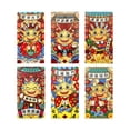 thumbnail image 1 of Monstrate 6x sobres rojos chinos tradicionales celebraciones del Año Nuevo Lunar aplicaciones amplias Premium Kits de decoración para fiestas 208A, 6 uds. 6.7 pulgadas, 1 of 6