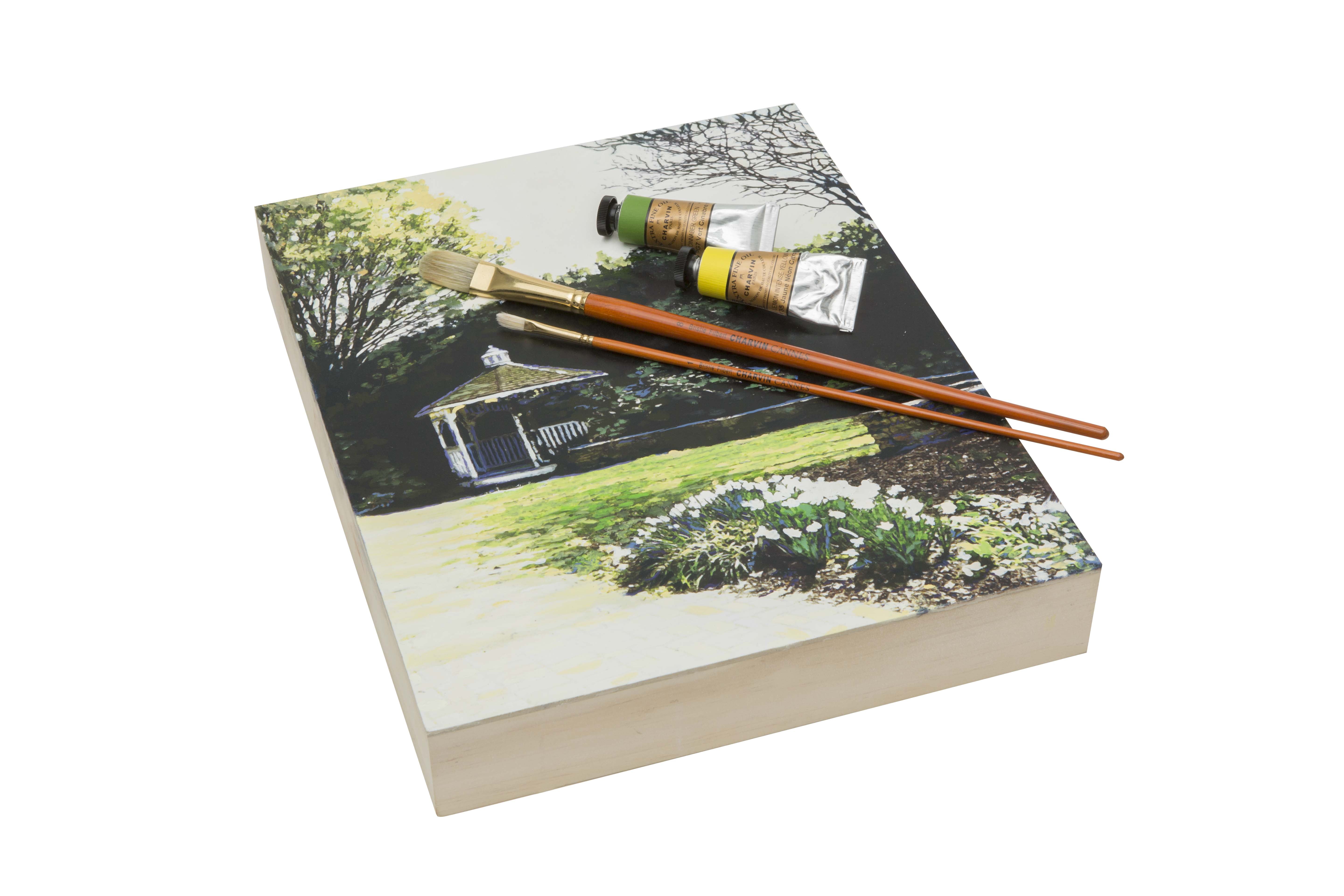 Charvin Extra Fine Professional Celadon Green Artist Oil Paint 150ml - Triple-Milled for Smoothness, Rich Creamy Texture, Poppy Oil-Based, Light-Fast, Handmade Oil Color Paints for Professionals