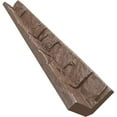 thumbnail image 5 of Ekena Millwork 3"W x 3"D x 48"H Universal Inside Corner for EverStone Faux Stone Siding Panels, Autumn Bronze, 5 of 6