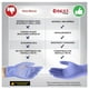 thumbnail image 5 of Guantes de Nitrilo Best Trading Azul Ártico Tecnología Touchscreen Ajuste Perfecto Mediano, 5 of 8