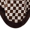 thumbnail image 5 of Fewfanhot Faux Fur Trim Plaid Print Poncho Cape, Thick Warm Fleece Lined Wrap Shrug Coat for Women Fall Winter, 5 of 5