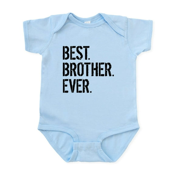 CafePress - Best Brother Ever Body Suit - Baby Light Bodysuit, Size Newborn - 24 Months