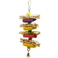 thumbnail image 4 of Parrot Chewing Toy Funny Cage Bite Toy Parrot Cage Hanging Toy Bird Bell Toy, 4 of 10