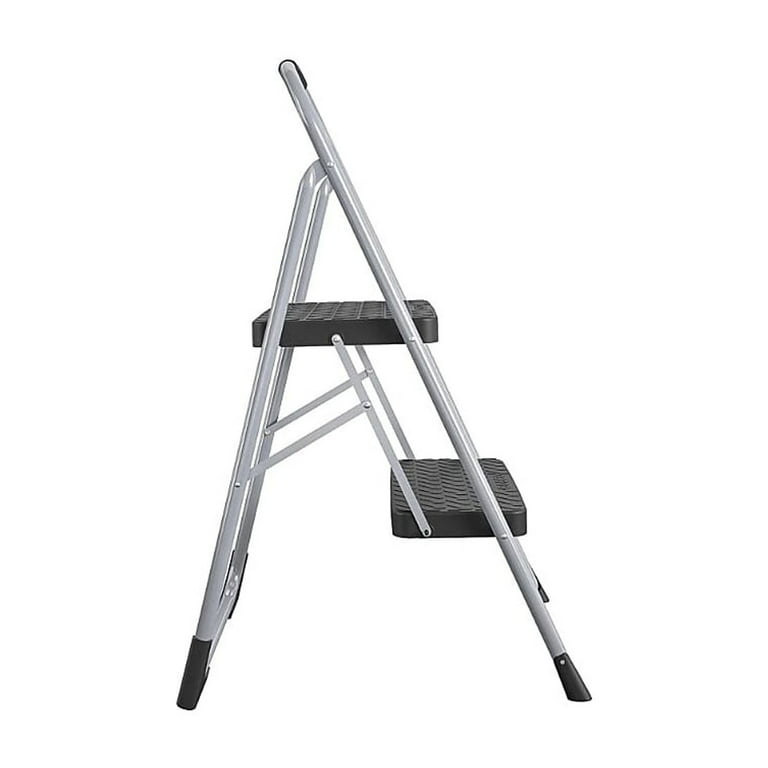 Cosco two step big step folding step stool with rubber hand grip best sale