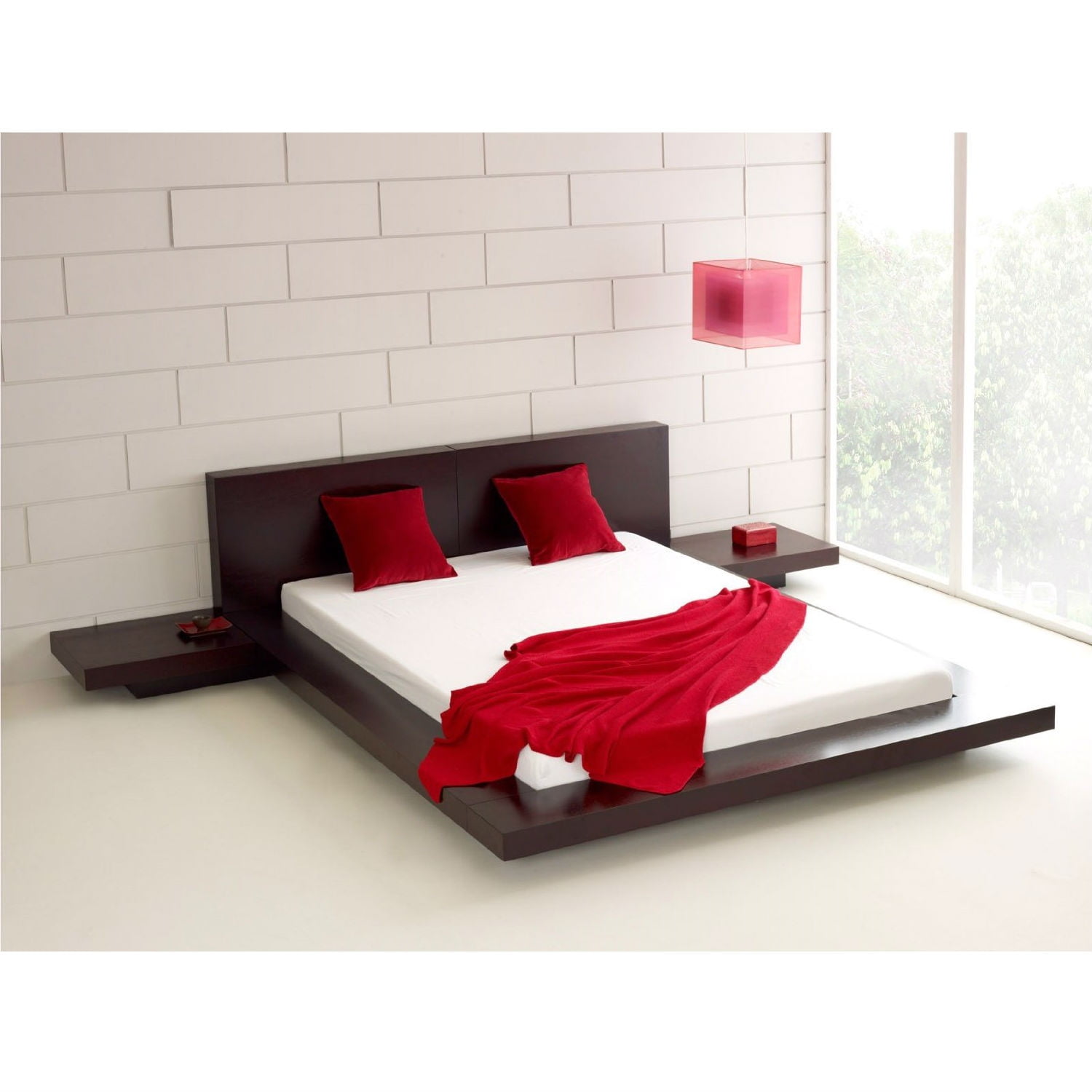 Fujian Modern Platform Bed King Black informacionpublica.svet.gob.gt