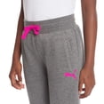 thumbnail image 3 of PUMA Youth Girl's Fleece Lined Jogger Pant (US, Alpha, Large, Regular, Gray), 3 of 3
