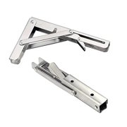 12" x 48" Stainless Steel Folding Wall Shelf - Food Truck, Kitchen, Restaurant, Laundy, Garage and Utility Room