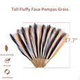 thumbnail image 2 of Pampas Grass Acfruits negro, blanco y naranja, 30 unidades, 43 cm, Halloween, 2 of 7