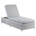 thumbnail image 4 of Elle Decor Vallauris Outdoor Chaise Lounge with Storage Grey, 4 of 7