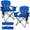 Blue, variant on SUNSPIRE Outdoor Camping Chair Folding Portable with Cooler Pouch, Mesh Backrest and Cup Holder Pocket, Blue, 2 Pack