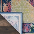 thumbnail image 5 of Nourison Global Vintage Persian Blue/Multicolor 2' x 4' Area Rug, (2x4), 5 of 8