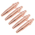 thumbnail image 1 of Gas Welding Tips, Separate Air Inlets Acetylene Flame Cutting Nozzle Consumables 1.4mm Hole Diameter 5Pcs G02-2  for Torch, 1 of 7