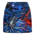 thumbnail image 4 of Felirenzacia Women's Tennis Skirt Pleated Golf Skirts with Pockets Shorts Athletic Skort for Pickleball Sports Outfits,Multicolor,XL, 4 of 6