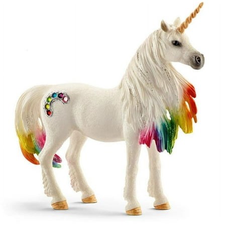 Schleich 70524 Rainbow Unicorn Mare Toy for Ages 3 & Up,Each