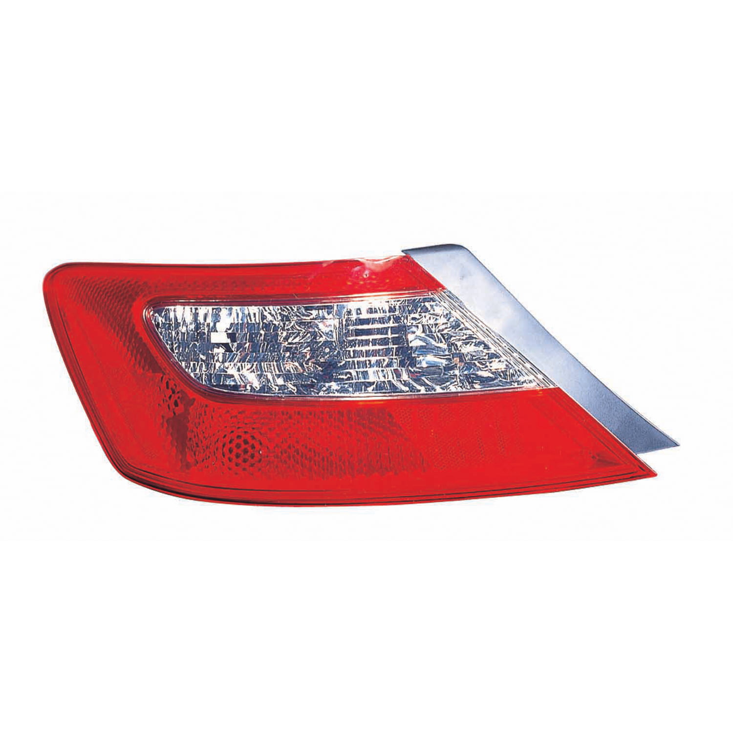 Aftermarket 2009-2011 Honda Civic DX Coupe 2-Door Aftermarket Driver Side Rear Tail Lamp Lens 2009 Honda Civic Tail Light Cover Replacement