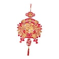 thumbnail image 4 of Decoración colgante de Año Nuevo chino para fiesta, colgante decorativo de nudo chino rojo Estilo C, 4 of 9