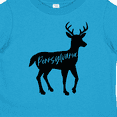 thumbnail image 4 of Inktastic Pennsylvania Black Deer Silhouette Boys or Girls Toddler T-Shirt, 4 of 5