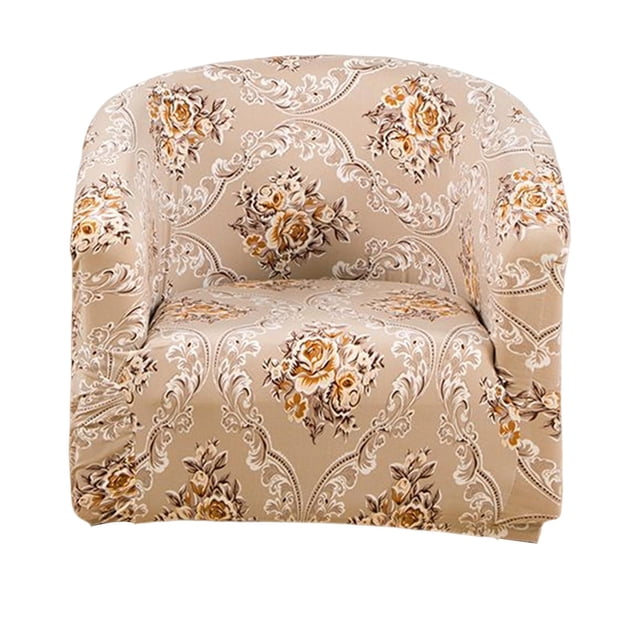 Funda protectora elástica para sillón, Protector de muebles para fiesta, dormitorio, decoración para sala de estar , Marrón claro Sunnimix Funda Sillón