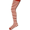 thumbnail image 1 of Jefferies Socks Collants à Rayures pour Grandes Filles, Rouge/blanc, 8-10 Ans, 1 of 4