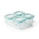 thumbnail image 1 of Contenedores de almacenamiento de Alimentos Oxo Tot Glass Baby Blocks Teal 4 oz, 1 of 3