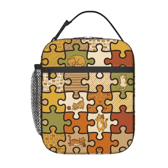 Cat Lunch Bag For Women, Insulated Lunch Bag For Men, Leakproof Thermal Lunch Box Cool Bag For Work, Picnic