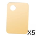 thumbnail image 1 of Paleta de Mezcla de Maquillaje Acrílico Macarena 5 Unidades Color Dorado, 1 of 8