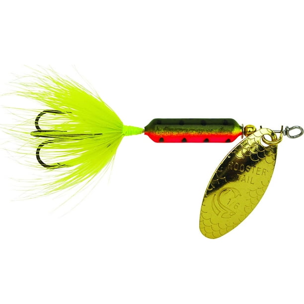 Yakima Wordens Single Hook Rooster Tail Lure 