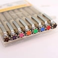 thumbnail image 4 of shiyou-Sakura Pigma Micron Fineliners Pen High Light Soft Head Pen Manga Drawing,0.25-mm- Assorted Color 8 Pens (01-Assort Color) -Include Index Tape, 4 of 4