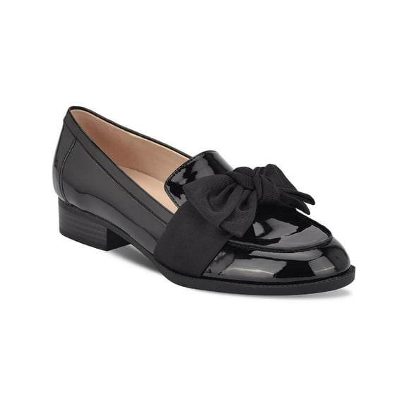 Bandolino Womens Lindio3 Patent Leather Slip On Loafers