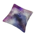 thumbnail image 3 of YFYANG Square Decorative Throw Pillow Case (Without Pillow Insert), Purple Watercolor Texture Bedroom Sofa Car Cushion Cover, 26"x26", 3 of 9