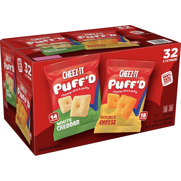 CheezIt Puff'd Variety Pack (32 Count)