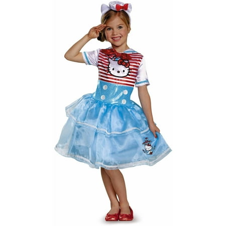 Hello Kitty Sailor Deluxe Tutu Child Dress Up / Role Play Costume