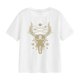 thumbnail image 2 of Tops de manga corta para mujer, camisetas suaves, camisetas básicas, camisetas novedosas de verano con cuello redondo, ropa de calle para compras en la calle Blanco Yinane Camiseta para mujer, 2 of 8
