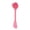 Pink, variant on Silicone Face Scrubber, Silicone Facial Cleansing Brush and Face Mask Applicator, All-in-One Face Scrubber for Exfoliation, Pore Cleansing, Soft Manual Face Brush for All Skin Types