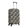 thumbnail image 3 of Uemuo Squirrel Garden Delight Printed Washable Luggage Cover - Fashion Suitcase Protector Fits 18-32 Inch Luggage -Medium, 3 of 9