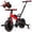 Red, variant on Yedigre Foldable Balance Bike with Training Wheels – 3 Modes for Ages 2-5, Easy Convert & Store