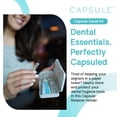 thumbnail image 2 of Funda de viaje Dental Retainer Capsule Dental con cepillo de dientes, 2 of 6