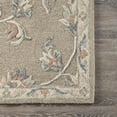 thumbnail image 2 of 5â€™ x 7' Sage and Cream Filigree Area Rug, 2 of 6