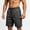 ZA-Dark Gray shorts men, variant on Mens Cargo Shorts Loose Fit Cool Hiking Shorts Summer Lightweight Elastic Drawstring Waist Short Pants with Multi Pockets Dark Gray M