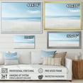 thumbnail image 4 of Designart "Simplicity Beachside Serenity" Nautical & Beach Floater Framed Canvas Print, 4 of 7