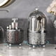 thumbnail image 4 of Organizador giratorio multifuncional para brochas de maquillaje | Cubo transparente a prueba de polvo para cosméticos con 6 compartimentos para brochas, lápiz labial y lápiz de cejas | Organizador, 4 of 6