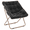 Black, variant on CQAOE Foldable Saucer Lounge Chair with Oversized Soft Faux Fur Seat – Cozy Comfy Living Room Accent Chair for Bedroom, Dorm, Apartment, Reading Corner-Light Brown