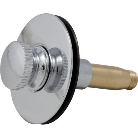 Proflo Pfwo903 Waste And Overflow Push / Pull Stopper Only - Chrome