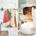 thumbnail image 7 of Many Strawberries Hand Towel Cotton Bath Towel Large Face Towels Absorbent for Bathroom Home Hotel, 7 of 7