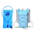 thumbnail image 4 of Chaleco de hidratación para correr, , versátil, con bolsillo, mochila de hidratación para maratón, escalada, ciclismo, senderismo y rutas de Azul, 4 of 9