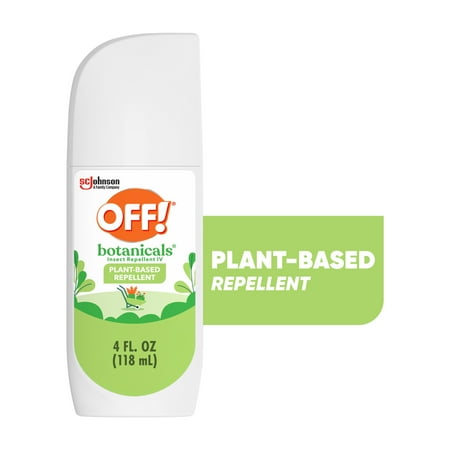 OFF! Botanicals Insect Repellent IV, Mosquito Repellent Spritz, Lasts Up To 2 Hours, 4 oz